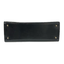 画像をギャラリービューアに読み込む, YVES SAINT LAURENT イヴ・サンローラン ショルダーバッグ エナメル ブラック レディース 【中古】