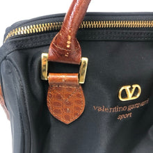 이미지를 갤러리 뷰어에 로드 , Valentino Garavani Sports ヴァレンティノ ガラヴァーニ スポーツ ミニボストンバッグ ブラック レディース 【中古】