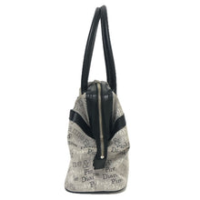 將圖片載入圖庫檢視器 Pinky&Dianne ピンキー&ダイアン ハンドバッグ キャンバス グレー レディース 【中古】
