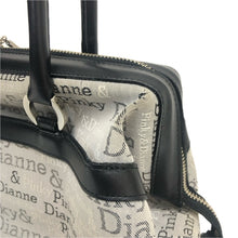 將圖片載入圖庫檢視器 Pinky&Dianne ピンキー&ダイアン ハンドバッグ キャンバス グレー レディース 【中古】