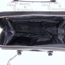 將圖片載入圖庫檢視器 Pinky&Dianne ピンキー&ダイアン ハンドバッグ キャンバス グレー レディース 【中古】