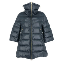 画像をギャラリービューアに読み込む, Herno ヘルノダウンコート ダウンジャケット イコニコ クレオフェ Aライン 7分袖 サイズ42 M相当 レディース アウター PI0001DIC 12017 9200 ネイビー 【中古】