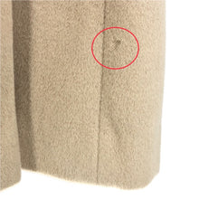 画像をギャラリービューアに読み込む, Burberry London バーバリーロンドン FN041 952 42 ロングコート ファー/アンゴラ/ウール ベージュ レディース 【中古】