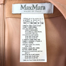 將圖片載入圖庫檢視器 MAX MARA マックスマーラ ワンピース ウール サーモンピンク レディース 【中古】