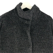 將圖片載入圖庫檢視器 Max Mara Studio マックスマーラ ステュディオ シャギーコート 60861033000 アルパカ/ウール ブラック レディース 【中古】