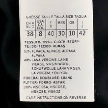 將圖片載入圖庫檢視器 Max Mara Studio マックスマーラ ステュディオ シャギーコート 60861033000 アルパカ/ウール ブラック レディース 【中古】