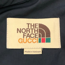 画像をギャラリービューアに読み込む, GUCCI グッチ THE NORTH FACE ノースフェイス 21SS Mountain Jacket マウンテンジャケット S相当 ブルゾン アウター ブラック メンズ 【中古】