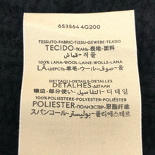 画像をギャラリービューアに読み込む, GUCCI グッチ THE NORTH FACE ノースフェイス ロゴ ニット帽 ニットキャップ ウール ポンポン サイズM 58 22cm ユニセックス 男女兼用 帽子 ブラック【中古】