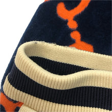 画像をギャラリービューアに読み込む, GUCCI グッチシェニール ベロアパンツ トラックパンツ Lサイズ 522960 ネイビー メンズ 【中古】