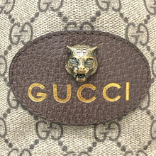 画像をギャラリービューアに読み込む, GUCCI グッチ GGスプリーム ベースボールキャップ メッシュキャップ 帽子 レザーエンブレム サイズL 59cm ユニセックス 男女兼用 426887 4HB91 ベージュ【中古】