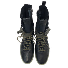 將圖片載入圖庫檢視器 NIKE ナイキ ACRONYM アクロニウム エアフォース1 ダウンタウン ハイ スニーカー ブラック オリーブ メンズ 【中古】