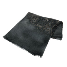 画像をギャラリービューアに読み込む, Loro Piana ロロピアーナ カシミヤ ストール ショール 大判 チャコールグレー レディース 【中古】