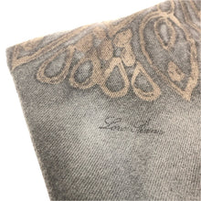 画像をギャラリービューアに読み込む, Loro Piana ロロピアーナ カシミヤ ストール ショール 大判 チャコールグレー レディース 【中古】