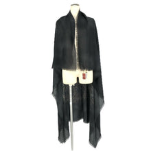 画像をギャラリービューアに読み込む, Loro Piana ロロピアーナ カシミヤ ストール ショール 大判 チャコールグレー レディース 【中古】