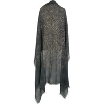 画像をギャラリービューアに読み込む, Loro Piana ロロピアーナ カシミヤ ストール ショール 大判 チャコールグレー レディース 【中古】