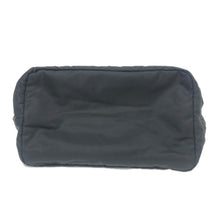 画像をギャラリービューアに読み込む, PRADA プラダ 2way リバーシブル トートバッグ ナイロン ブラック ネイビー レディース 【中古】