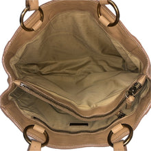 將圖片載入圖庫檢視器 MIUMIU ミュウミュウ トートバッグ レザー ベージュ レディース 【中古】