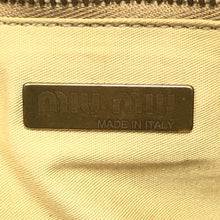 將圖片載入圖庫檢視器 MIUMIU ミュウミュウ トートバッグ レザー ベージュ レディース 【中古】