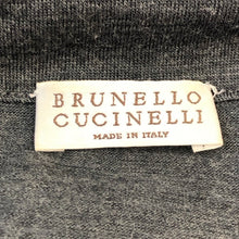 画像をギャラリービューアに読み込む, Brunello Cucinelli ブルネロクチネリ ハイネック カットソー ウール チャコールグレー レディース 【中古】
