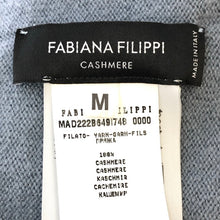 画像をギャラリービューアに読み込む, FABIANA FILIPPI ファビアナ フィリッピ MAD222B649 ニット カシミヤ ダスティブルー レディース 【中古】