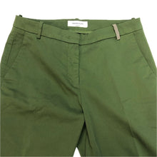画像をギャラリービューアに読み込む, FABIANA FILIPPI ファビアナ フィリッピ クロップドパンツ コットン グリーン レディース 【中古】