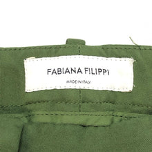 画像をギャラリービューアに読み込む, FABIANA FILIPPI ファビアナ フィリッピ クロップドパンツ コットン グリーン レディース 【中古】