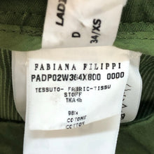 画像をギャラリービューアに読み込む, FABIANA FILIPPI ファビアナ フィリッピ クロップドパンツ コットン グリーン レディース 【中古】