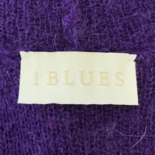 画像をギャラリービューアに読み込む, IBLUES イブルース カーディガン/モヘア混 パープル レディース 【中古】