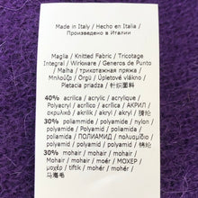 画像をギャラリービューアに読み込む, IBLUES イブルース カーディガン/モヘア混 パープル レディース 【中古】