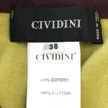 画像をギャラリービューアに読み込む, CIVIDINI チヴィディーニ カットソー コットン グリーン レディース 【中古】