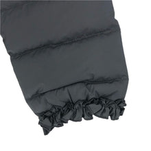 画像をギャラリービューアに読み込む, Danton ダントン BEAMSCOUTURE フリルカラー 18 18 0003 637 ダウンジャケット ブラック レディース 【中古】