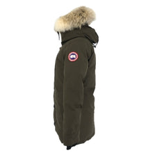 画像をギャラリービューアに読み込む, CANADA GOOSE カナダグース JASPER PARKA ジャスパー ダウンジャケット カーキ メンズ 【中古】