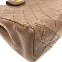 画像をギャラリービューアに読み込む, CHANEL シャネル マトラッセ チェーントートバッグ ココ ショルダーバッグ ラムスキン ブラウン【中古】 レディース