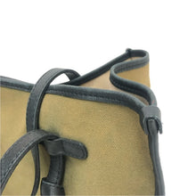 画像をギャラリービューアに読み込む, GIANNI CHIARINI ジャンニキャリーニ トートバッグ キャンバス カーキ レディース 【中古】