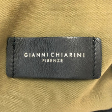 画像をギャラリービューアに読み込む, GIANNI CHIARINI ジャンニキャリーニ トートバッグ キャンバス カーキ レディース 【中古】