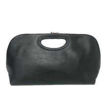 이미지를 갤러리 뷰어에 로드 , PELLICO ペリーコ クラッチバッグ ベルベット ブラウン ブラック レディース 【中古】