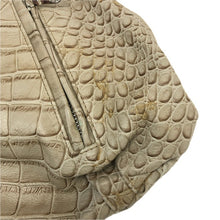 將圖片載入圖庫檢視器 Muta ムータ クロコ型押し 8バッグ ハンドバッグ スパンコール/レザー ベージュ レディース 【中古】