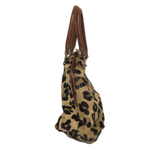 將圖片載入圖庫檢視器 Muta ムータ 8バッグ ハンドバッグ ハラコ/レザー ベージュ ブラウン レディース 【中古】