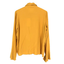 画像をギャラリービューアに読み込む, LIVIANA CONTI リビアナコンティ ブラウス シルク マスタードイエロー レディース 【中古】