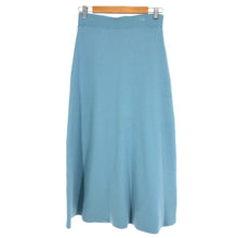 画像をギャラリービューアに読み込む, Plage プラージュ フレア Aライン スカート ウール ブルー レディース 【中古】