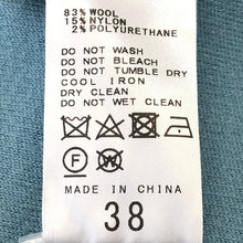 画像をギャラリービューアに読み込む, Plage プラージュ フレア Aライン スカート ウール ブルー レディース 【中古】