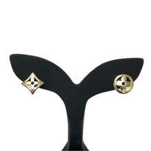 將圖片載入圖庫檢視器 LOUIS VUITTON ルイ・ヴィトン ピュス モノグラム レジーユ Q96140 ピアス K18イエローゴールド ゴールド レディース 【中古】