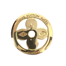 將圖片載入圖庫檢視器 LOUIS VUITTON ルイ・ヴィトン ピュス モノグラム レジーユ Q96140 ピアス K18イエローゴールド ゴールド レディース 【中古】