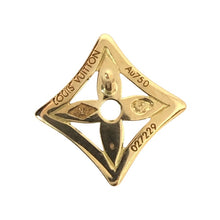 將圖片載入圖庫檢視器 LOUIS VUITTON ルイ・ヴィトン ピュス モノグラム レジーユ Q96140 ピアス K18イエローゴールド ゴールド レディース 【中古】