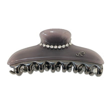 画像をギャラリービューアに読み込む, ACCA アッカ ヘアクリップ バンスクリップ ニューコラーナ クリップ Mサイズ ヘアアクセサリー ダークグレー レディース 【中古】