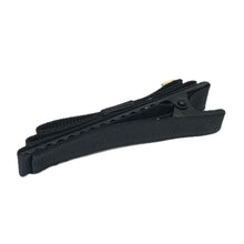 画像をギャラリービューアに読み込む, Alexandre de Paris アレクサンドル ドゥ パリ リホンヘアクリッフ バレッタ ブラック レディース 【中古】