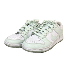 画像をギャラリービューアに読み込む, NIKE ナイキ ダンクロー ネクストネイチャー DN1431 102 スニーカー レザー ホワイト×ミント 25.5cm【中古】レディース 大きいサイズ