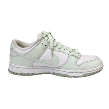 画像をギャラリービューアに読み込む, NIKE ナイキ ダンクロー ネクストネイチャー DN1431 102 スニーカー レザー ホワイト×ミント 25.5cm【中古】レディース 大きいサイズ