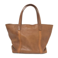 画像をギャラリービューアに読み込む, genten ゲンテン トートバッグ 牛革 ブラウン レディース 【中古】
