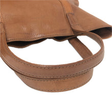 画像をギャラリービューアに読み込む, genten ゲンテン トートバッグ 牛革 ブラウン レディース 【中古】